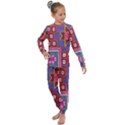 Abstrac-carpet Kids  Long Sleeve Set  View1