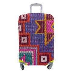 Abstrac-carpet Luggage Cover (small) by nate14shop