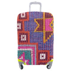 Abstrac-carpet Luggage Cover (medium) by nate14shop