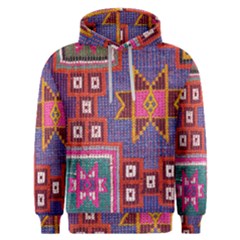 Abstrac-carpet Men s Overhead Hoodie