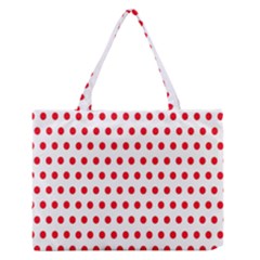 Abstract-polkadot 02 Zipper Medium Tote Bag by nate14shop