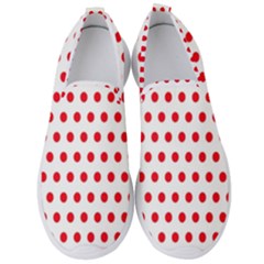 Abstract-polkadot 02 Men s Slip On Sneakers by nate14shop