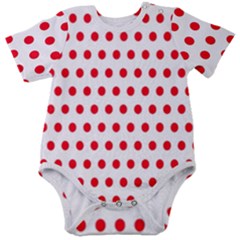 Abstract-polkadot 02 Baby Short Sleeve Onesie Bodysuit by nate14shop