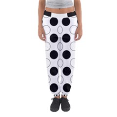 Abstract-polkadot 03 Women s Jogger Sweatpants by nate14shop