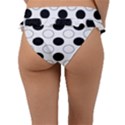 Abstract-polkadot 03 Frill Bikini Bottom View2