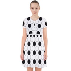 Abstract-polkadot 03 Adorable In Chiffon Dress