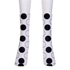 Abstract-polkadot 03 Crew Socks by nate14shop