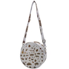 Architecture Crossbody Circle Bag