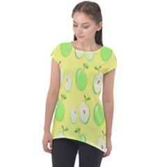 Apples Cap Sleeve High Low Top by nate14shop