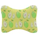 Apples Velour Seat Head Rest Cushion View1