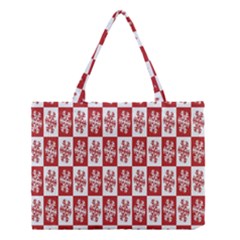 Snowflake  Medium Tote Bag