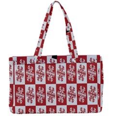 Snowflake  Canvas Work Bag