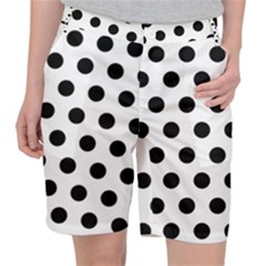 Polkadots White Pocket Shorts by nate14shop