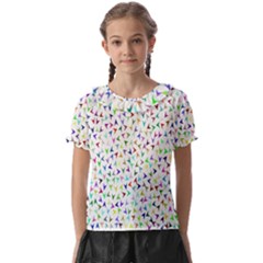 Pointer Kids  Frill Chiffon Blouse by nate14shop