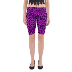 Pattern-tiger-purple Yoga Cropped Leggings by nate14shop