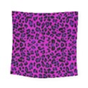 Pattern-tiger-purple Square Tapestry (Small) View1