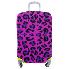 Pattern-tiger-purple Luggage Cover (medium) by nate14shop