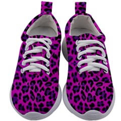 Pattern-tiger-purple Kids Athletic Shoes by nate14shop