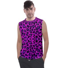 Pattern-tiger-purple Men s Regular Tank Top by nate14shop