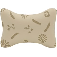 Pattern Frozen Seat Head Rest Cushion by nate14shop