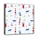 Nautical-ilustrasi Mini Canvas 8  x 8  (Stretched) View1