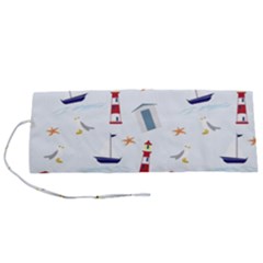 Nautical-ilustrasi Roll Up Canvas Pencil Holder (s) by nate14shop