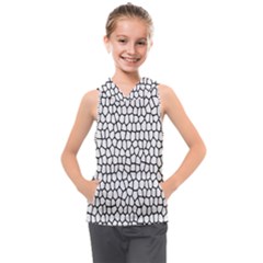 Mosaic Kids  Sleeveless Hoodie by nate14shop