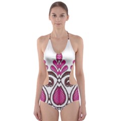 Im Fourth Dimension Colour 2 Cut-out One Piece Swimsuit by imanmulyana