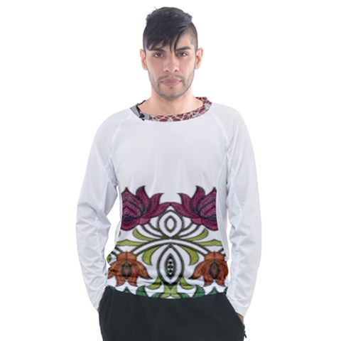 Im Fourth Dimension Colour 3 Men s Long Sleeve Raglan Tee by imanmulyana