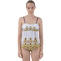 IM Fourth Dimension Colour 4 Twist Front Tankini Set View1