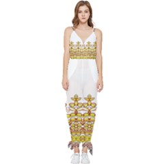 IM Fourth Dimension Colour 4 Sleeveless Tie Ankle Chiffon Jumpsuit