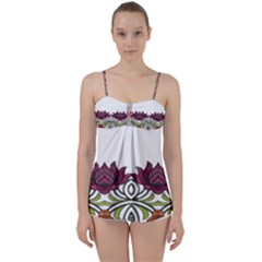 Im Fourth Dimension Colour 3 Babydoll Tankini Set