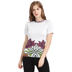 Im Fourth Dimension Colour 3 Women s Short Sleeve Rash Guard by imanmulyana