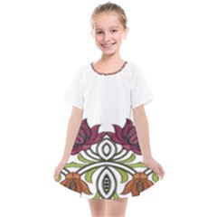 Im Fourth Dimension Colour 3 Kids  Smock Dress