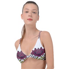 Im Fourth Dimension Colour 3 Knot Up Bikini Top