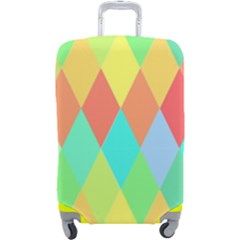 Low-poly Luggage Cover (large) by nate14shop