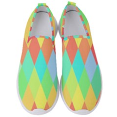 Low-poly Men s Slip On Sneakers by nate14shop