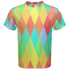 Low-poly Men s Cotton Tee by nate14shop