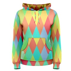 Low-poly Women s Pullover Hoodie by nate14shop