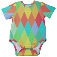 Low-poly Baby Short Sleeve Onesie Bodysuit by nate14shop