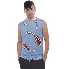 Koi-pattern Men s Regular Tank Top