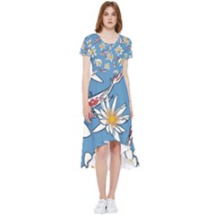 Koi-flower High Low Boho Dress by nate14shop