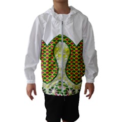 Im Fourth Dimension Colour 5 Kids  Hooded Windbreaker