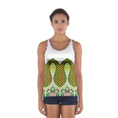 Im Fourth Dimension Colour 5 Sport Tank Top 