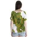 IM Fourth Dimension Colour 5 V-Neck Flutter Sleeve Top View2