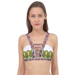 Im Fourth Dimension Colour 5 Cage Up Bikini Top