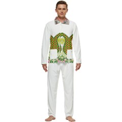 Im Fourth Dimension Colour 5 Men s Long Sleeve Velvet Pocket Pajamas Set