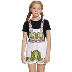 Im Fourth Dimension Colour 5 Kids  Short Overalls