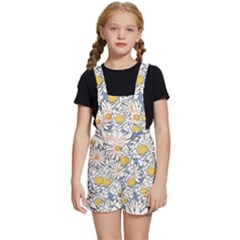 Flowers Kids  Short Overalls