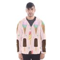 Cute-pink-ice-cream-and-candy-seamless-pattern-vector Men s Hooded Windbreaker View1